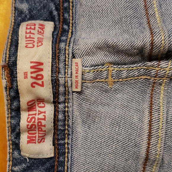 Mossimo Cuffed Crop Jean 26W - Picture 4 of 11